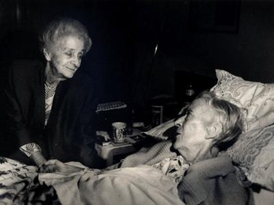 Rita Levi-Montalcini e Margherita Zoebeli, 1996 